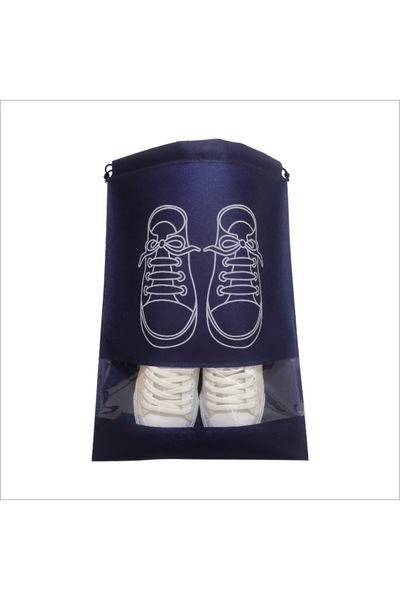 Other 5Pcs Waterproof Non-Woven Shoe Storage Drawstring Bags L