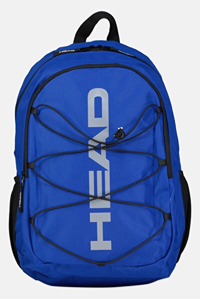 Head Men Brand Logo Backpack With Elastic, Blue