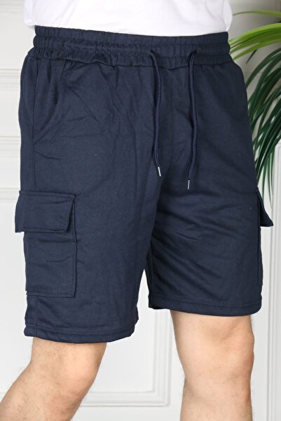 TORUK MAKTO Kargo Cepli Unisex Penye Şort