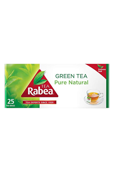 Rabea Green Tea Bags, 25 X 1.8 Gm