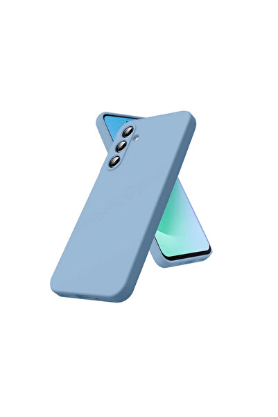 eco port غطاء سيليكون أول لسامسونج جالاكسي S25 Fe - أزرق