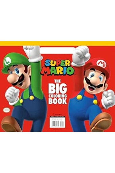 Random House Books for Young Readers سوبر ماريو: كتاب التلوين الكبير (نينتندو)