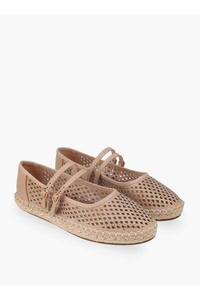 Peppermint Women Embellished Espadrille Mary Jane Shoes