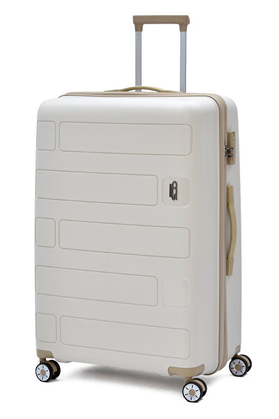 ÇÇS Polipropilen Kırılmaz Büyük Boy Valiz – Sessiz Tekerlekli, Darbe Dayanıkl...