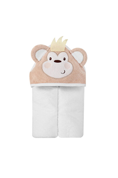 Mother's Choice By Styli Kids 3D Organic Cotton Woven Hooded Towel