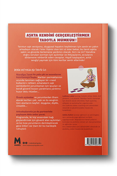 mabel kitap Aşk Tarotu: Benim Defterim - Mutlu İlişkiler için Aşk Tarotu - Ludivine Labbe & Adelia Nollet