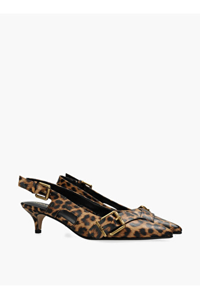 MEXX Women Tyra Suki Animal Print Kitten Heel Shoes