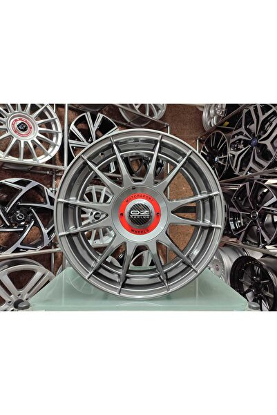 SHLK 16 İNÇ 4X108 PEUGEOT CİTROEN UYUMLU OZ RACİNG JANT TAKIMI GUN METAL (4 A...