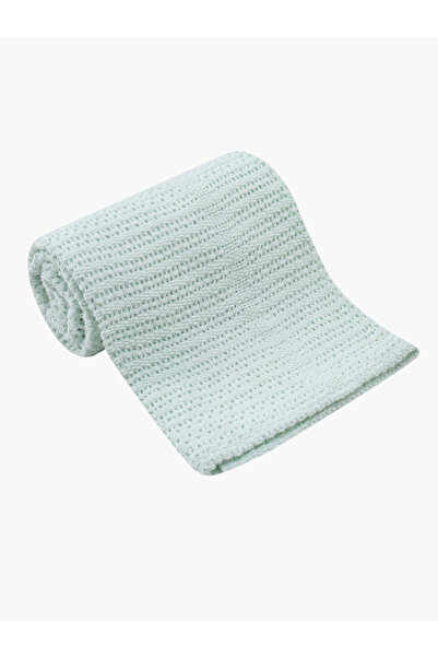 Infancie By Styli Baby Cotton Cellular Blanket - Blue, 0-2 Years, 70 x 90 cm