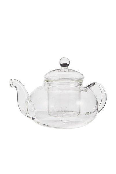 NEOFLAM Borosilicate Glass Tea Pot Set, 800 ml
