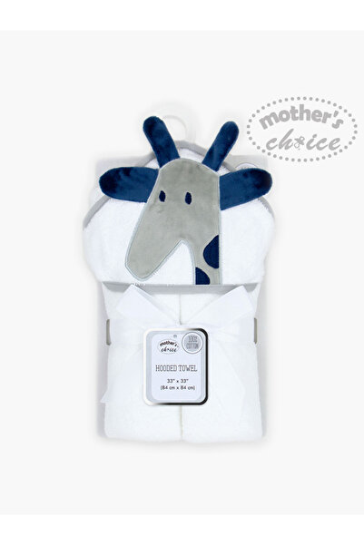 Mother's Choice By Styli Kids 3D Organic Cotton Woven Hooded Towel