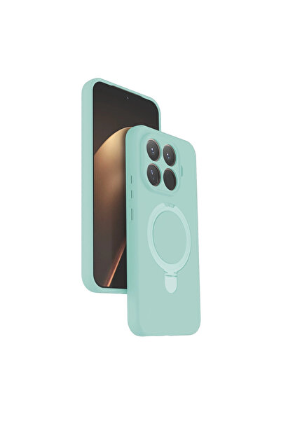 eco port غطاء Mi 15t Pro Regal مع حامل Magsafe - أخضر مائي