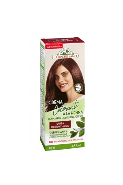 Corpore Sano Semi-permanent Henna Cream Hair Dye - Mahogany 60 ml