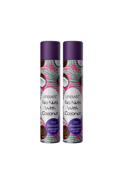 Urban Care Go Nuts With Coconut Dry Shampoo 200ml Buy 1 Get 1 Free
