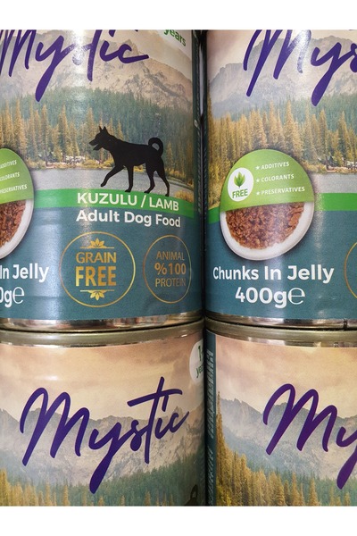 Mystic PATİLİMARKET KÖPEK KONSERVE KUZULU 400 GR