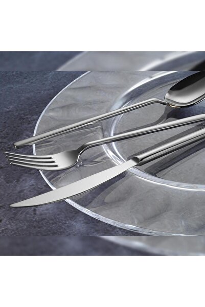 Lugga Nisan Model 18/10 Dessert Forks, Set of 12