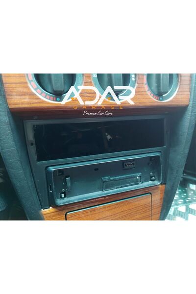 ADAR GARAGE Premium Car Care Mercedes 190 W201 Radio Frame with Pockets – Cen...