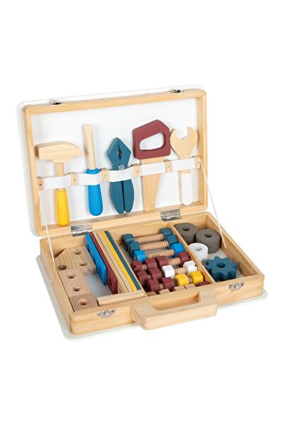 Small Foot Geantă cu unelte pentru copii, Micii constructori, Small Foot, 49 ...