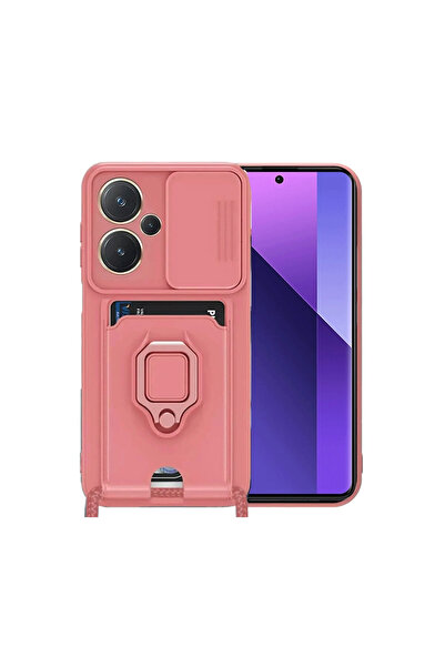 eco port حافظة ريدمي نوت 13 برو بلس زوما من السيليكون مع حلقة لبطاقة العمل - ...