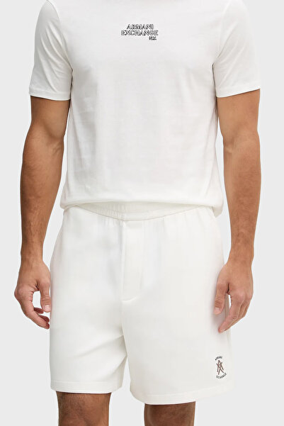 Armani Exchange Logo Cotton Regular Fit Bermuda Shorts Men's Shorts Xm001773 ...