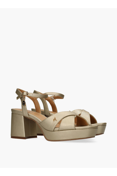 MEXX صندل نالينا نيكي حذاء بكعب عريض للنساء