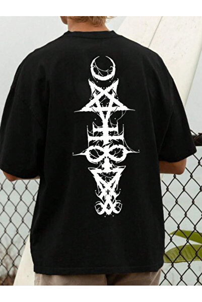 Ordorin Back Printed Oversize Men's Tshirt