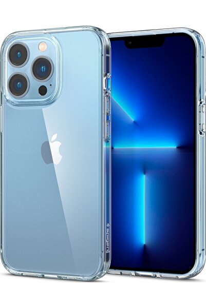 Spigen iPhone 13 Pro 6.1'' Hybrid Phone Case, Crystal Clear