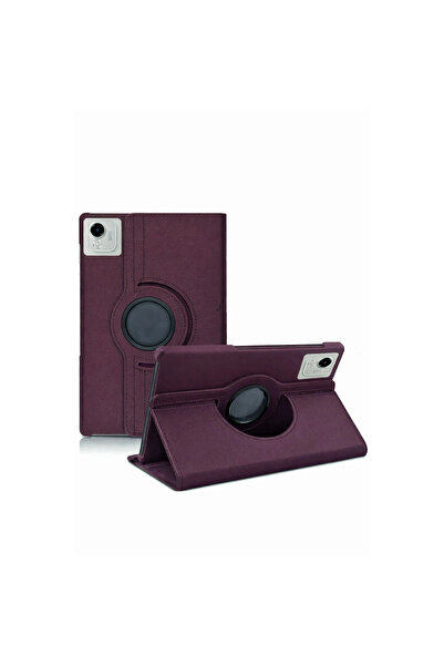 eco port Huawei Honor Pad X9A 360 Tablet Leather Case - Plum