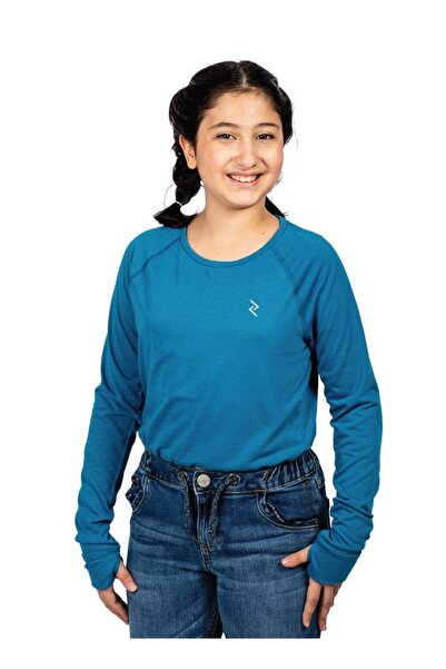 Zaecy Girl's Full Sleeve Crop Top