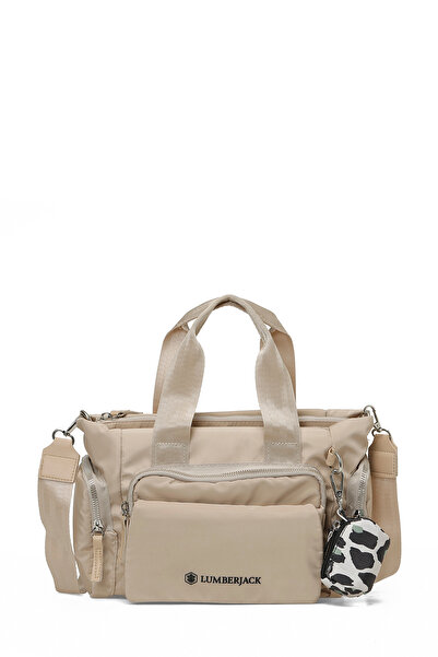 lumberjack PRST COKCEPLI KL 6FX Bej Kadın Kol Çantası