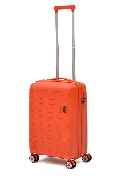 ÇÇS Polipropilen Kırılmaz Kabin Boy Valiz – Sessiz Tekerlekli, Darbe Dayanıkl...