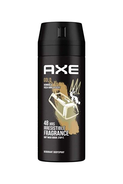 Axe Men Deodorant Body Spray For Long Lasting Odour Protection Gold 150ml