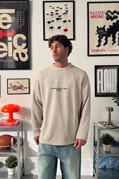 Flaw Wear Freedom Beyond Embroidered Knitted Sweater