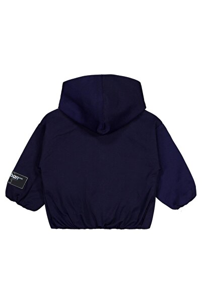 Civil Baby Back Printed 6-18 Months Jacket - Navy Blue 6-9 Months