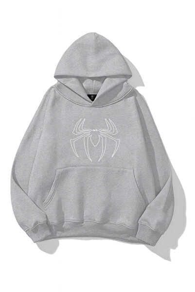 Flaubert -Unisex Lines and Stones Printed Sweatshirt 3 Thread Count Compact F...