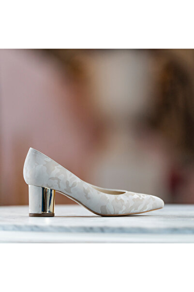 CONDUR by alexandru Women's Shoes with Thick Heels Chaterine Beige - 36