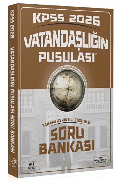 CBA Akademi 2026 KPSS Vatandaşlık Vatandaşlığın Pusulası Soru Bankası Çözümlü...