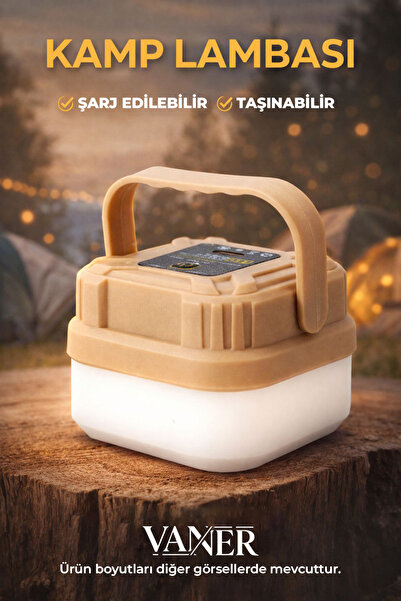 VANER PANTHER USB ŞARJLI KAMP LAMBASI - EL FENERİ