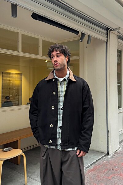 Flaw Wear Buttoned Oversize Jacket