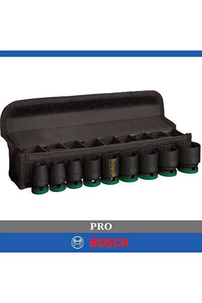 Bosch PRO Impact Lokma Seti 1/2 inç Standat 10-27mm 9 Ad