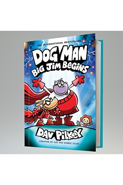 Scholastic دوغ مان 13: دوغ مان: بداية بيغ جيم: رواية مصورة (دوغ مان #13)