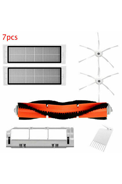 NO BRAND مناسب لفرش مكنسة روبوروك S5 S6 ماكس S50 S51 S55 S6 بيور