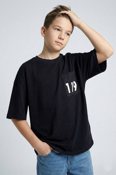 Dmb Μπλουζάκι για αγόρια τζιν Με τσέπες