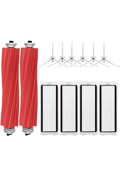 NO BRAND مناسب لروبوت التنظيف روبوروك P10 / كيو ريفو، مجموعة فرشاة الأسطوانة ...
