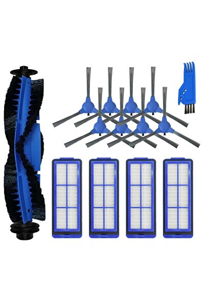 NO BRAND مناسب لمجموعة فلاتر الفرشاة البديلة، مناسب لـ Eufy RoboVac 11S Max 1...