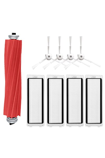 NO BRAND مناسب لروبوت التنظيف روبوروك P10 / كيو ريفو، مجموعة فرشاة الأسطوانة ...