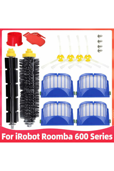 NO BRAND Suitable for Filters Dust Bag Set Suitable for Robot 600 Series Vacu...