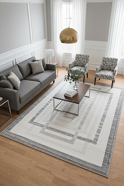 Gülaylar Home Makine Dokuma Soft Dokulu Toz Tutmayan Modern Salon ve Oturma O...