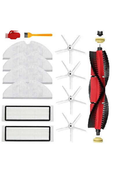 NO BRAND مناسب لقطعة قماش الممسحة، وفرشاة جانبية للفلتر، ومناسب لأجهزة روبورو...