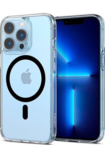 Spigen iPhone 13 Pro (6.1-Inch) Case Crystal Hybrid Mag - Black